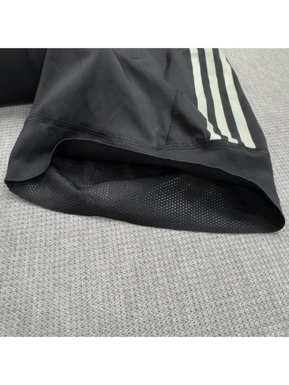 Adidas Black Cycling Shorts Womens Size 2X Tights Padded Seat Compression NEW - Picture 5 of 16